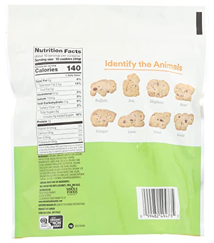 365 By Whole Foods Market, Cookie Animal Chocolate Chip Organic, 11 Ounce #TOP1