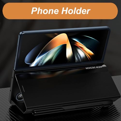 Étui de luxe en cuir pour Samsung Galaxy Z Fold 3 avec fermeture aimantée - 2