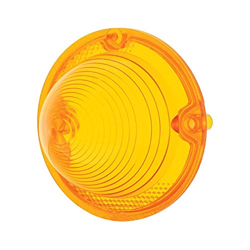 United Pacific 110153 1958 Chevy Impala Parking Light Lens, Amber Plastic
