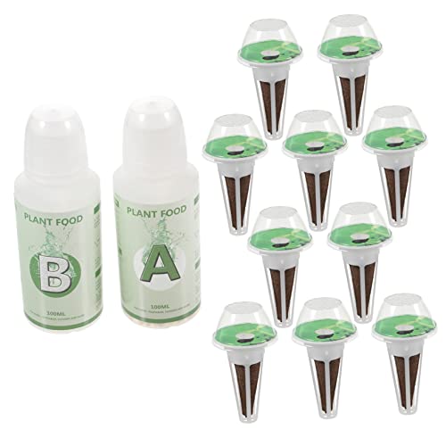 Happyyami 1 Juego Kit De Vainas De Semillas Equipo Hidropónico Estera Hidropónico Enraizamiento Ligero Decoración Planta Soporte De Luz Infusor De Té Líquido para Condujo PP