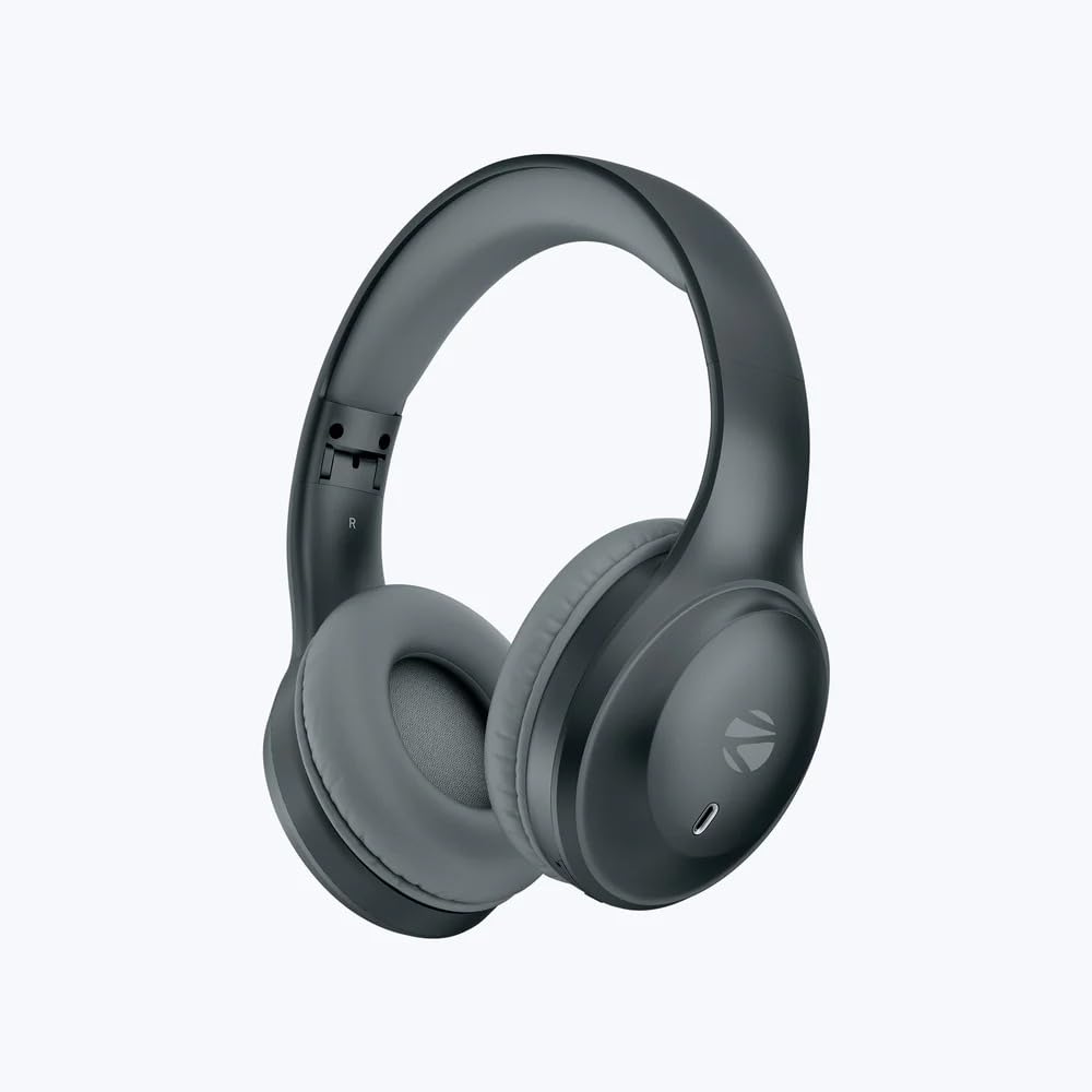 ZEBRONICS Zeb Paradise Neo 40mm Drivers Up to 50h* Backup Black-image-9