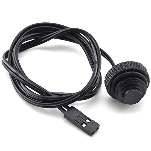 SDTC Tech G1/4" Temperature Sensor Plug 2-pin Dupont Terminal Water Cooling Monitoring Fitting Connector