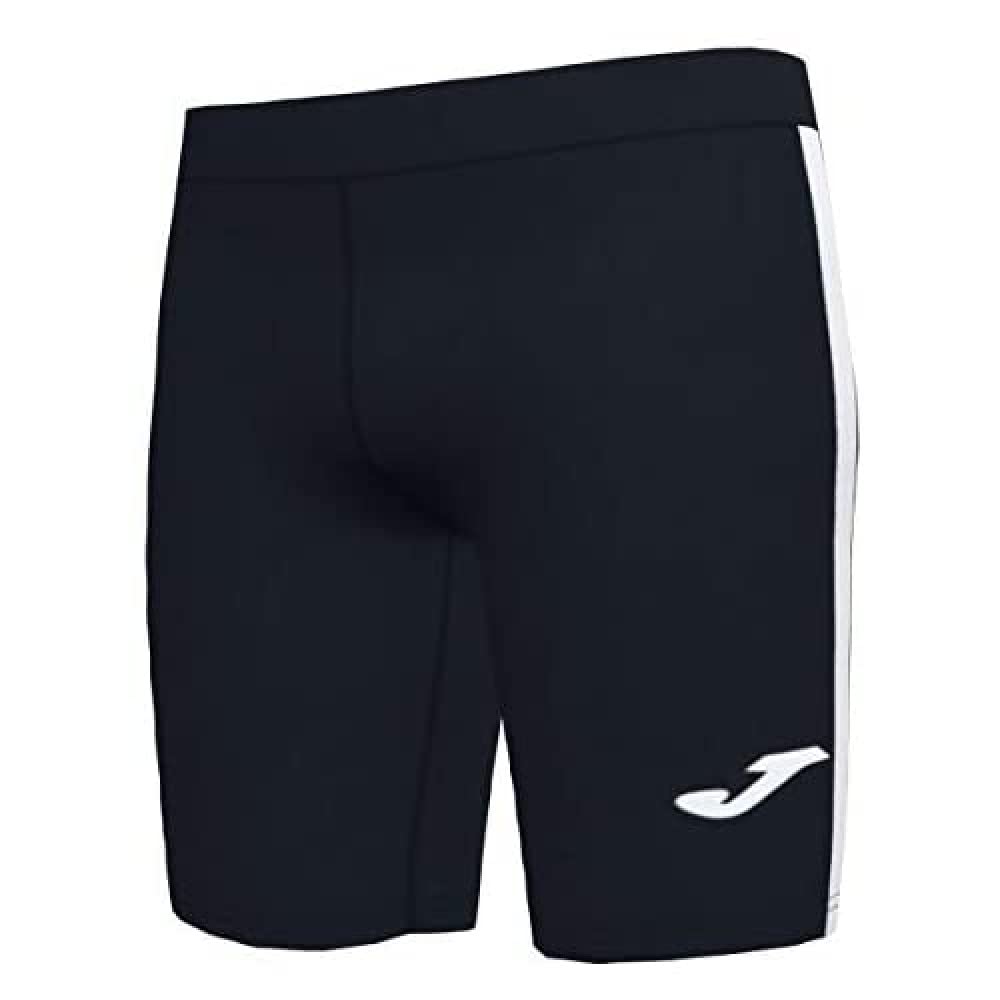 Joma Elite Vii Short running, Children, boys, 101520.102, Black-White, XXS