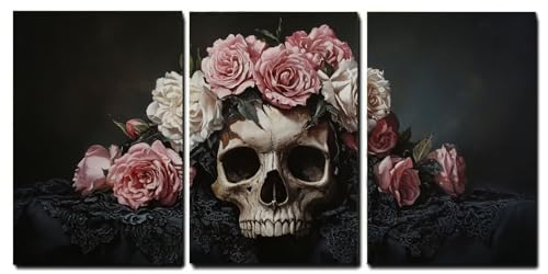 Tableaux sur Toile Fleur Giclée Cadre Bois Déco Murale 55x80