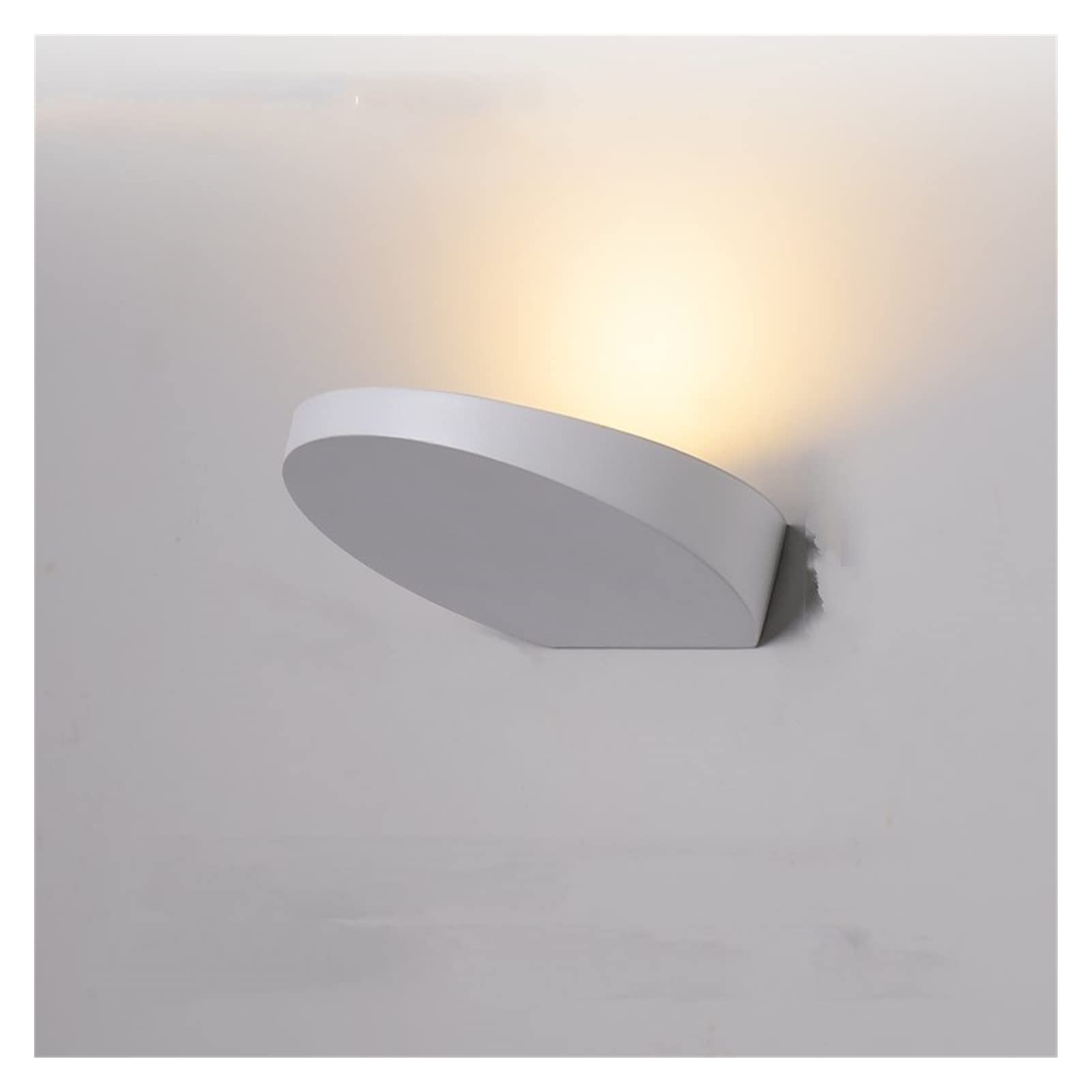 VDOQTLJT Wall lamp Bedroom Bedside Lamp Modern Simple Light Luxury Living Room Background - Staircase Sconce(White 15cm,White light)