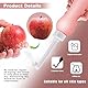 500ml Po Dusche mit Reiseetui, Einziehbare Portable Bidet für Reisen und Zuhause - Ersetzt Feuchttücher, spart Toilettenpapier, Hygienische Intimdusche Podusche für Frau Wochenbett (500ml-Rosa)