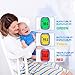 (4 Pack) Digital Infrared Temperature for Baby Kids Adults Non Contact Smart Sensor Accurate Instant Reading Ear Forehead Thermometer LED Display Ear Temperature Measure with Fever Alarm