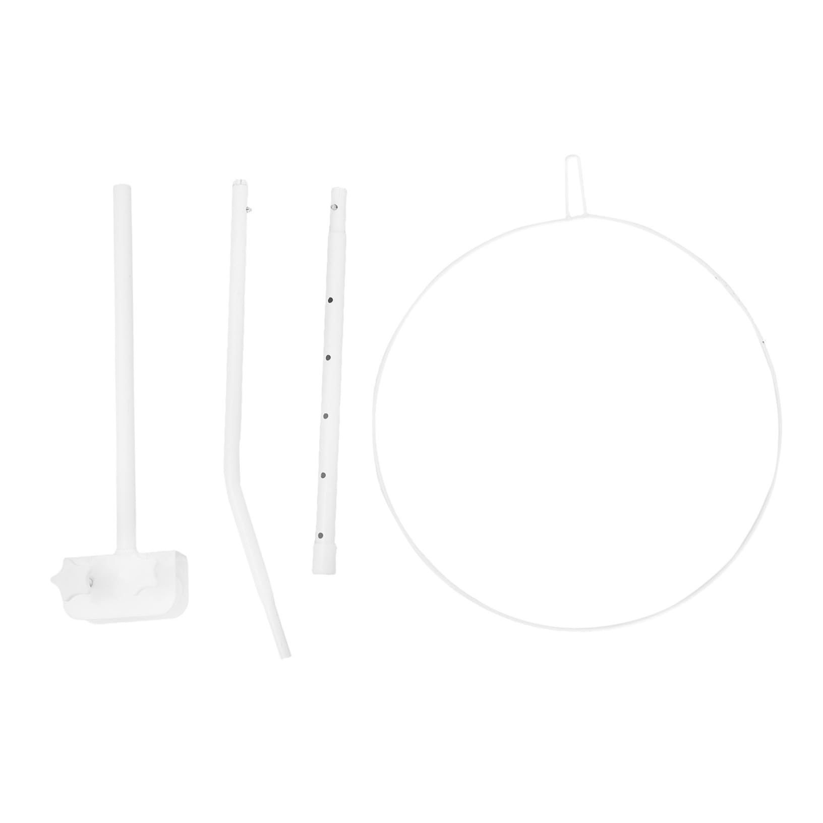 Support de moustiquaire berceau réglable fixation pince sans trou