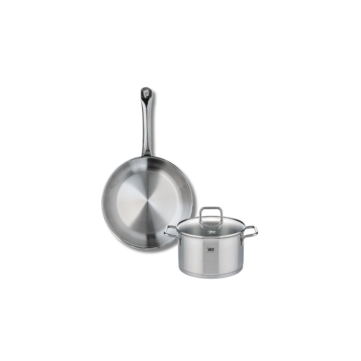 Elo Batterie cuisine 1 poêle 24 cm et 1 faitout 16 cm