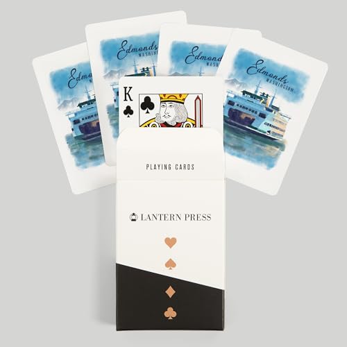 Baraja de 52 Cartas de Poker Lantern Press miniatura 6