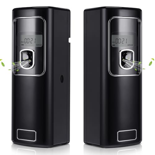 Rossesay 2-Pack Automatic Air Freshener Dispenser with LCD Screen