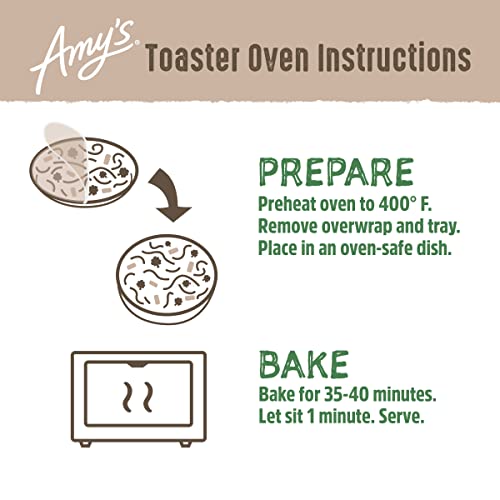 Amy's Frozen Meals, Rice Mac And Cheese, Made With Rice Pasta And Cheddar Cheese, Gluten Free, 9 Oz. #TOP5