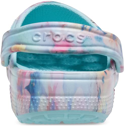 Crocs Unisex- Adult Classic Printed Floral Clogs, Watercolor Floral, 15 Women/13 Men #TOP1