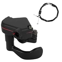 RUTU 7/8’’ 22mm Daumengas Kabel Gasgriff Montage für 50cc 70cc 90cc 110cc 125cc 250cc 4-Rad ATV Quad Go Kart Baja Mini Pit Bike