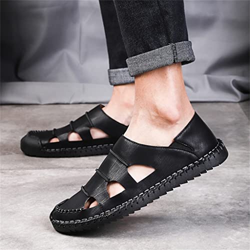 Loafers Men's Casual Shoes Outdoor Trekking Shoes Leisure Slip on Leisure Loafers(46)4