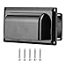 RV Interior Side Air Vent Belüftung Abluftventilator Luftventilator für RV Wohnmobil Wohnwagen - Schwarz 25W 12V