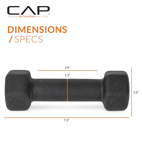 CAP Barbell Dumbbell Features Close-Up
