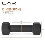 CAP Barbell Neoprene Dumbbell Weights Pairs & Sets | Multiple Colors - Image 4