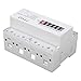 3 Phase Energy Meter LCD Display 230V 400V 5-100A Electricity Usage Monitor Electricity Meter DIN Rail Mount