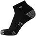 Calvin Klein Mens Quarter Socks - 12 Pack Breathable Soft Cushioned Quarter Cut Athletic Ankle Socks for Men, Size 7-12, Black/Grey