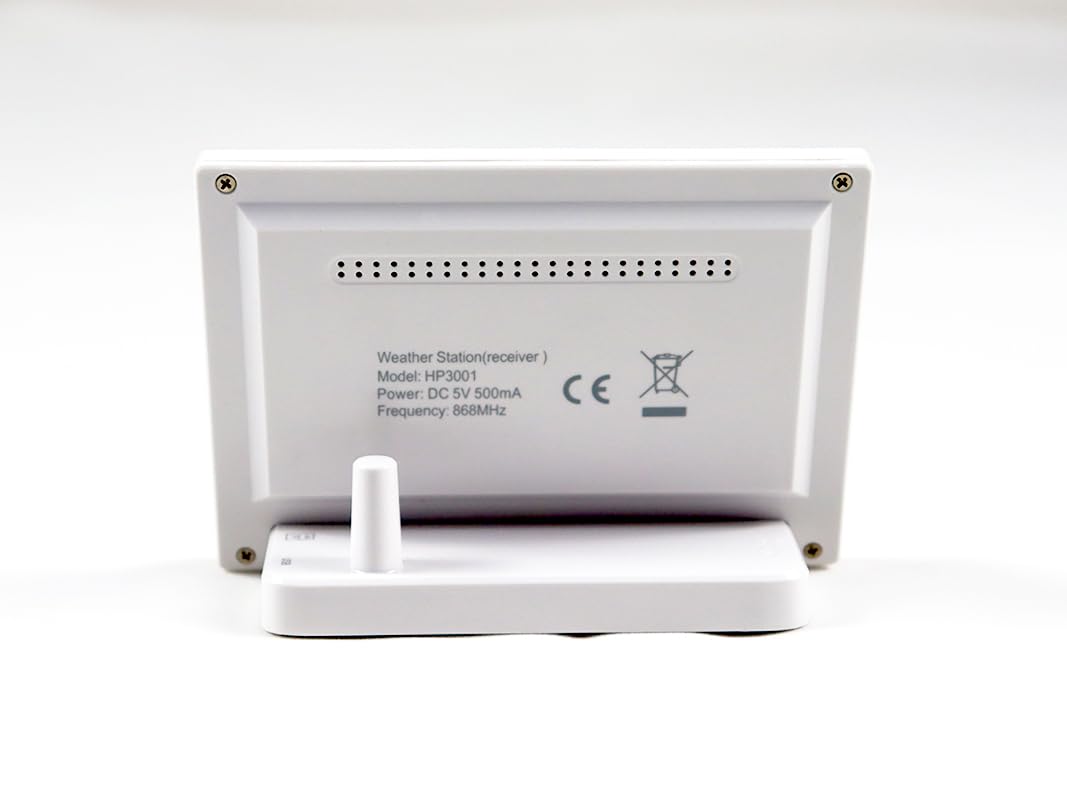 MISOL Wireless Weather Station with 5 Sensors, 5 Channels, Color Screen, Data Logger