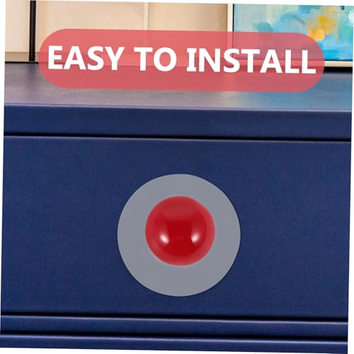 ARTIBETTER No Drilling Ceramic Pulls Cabinet Knob for Wardrobe Easy Install Sleek Ceramic Handle