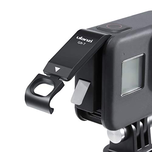 Ulanzi G8-7 Battery Cover Removable Type-C Charging Port Adapter Aluminum Alloy for GoPro