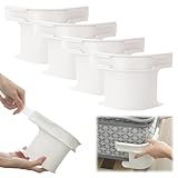 4Pcs Bedsheet Tucker Tool, Bedsheet Holder, Sheet Corner Holders for Any Fitted Sheet Bedroom Accessories for Home, Keep Sheets Tight and Secure, White