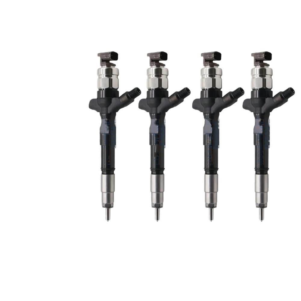 4PCS 23670-0L090 23670-30400 Fuel Injection Systems 23670-09350 23670-39365 Compatible for Toyota Hilux