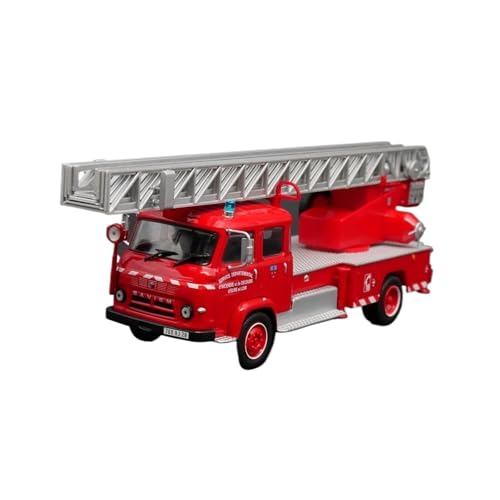 Camión de bomberos Saviem S7 escala 1:43 para decoración del hogar y vitrinas de salón