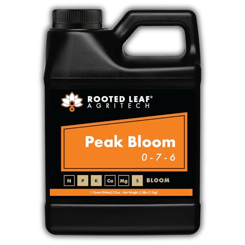 Rooted Leaf Agritech Peak Bloom - Carbon Based Liquid Flower Booster F