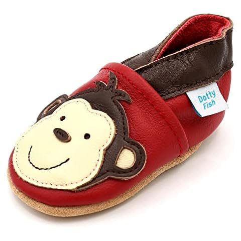 Dotty Fish Soft Leather Baby Shoes for Toddlers Cover