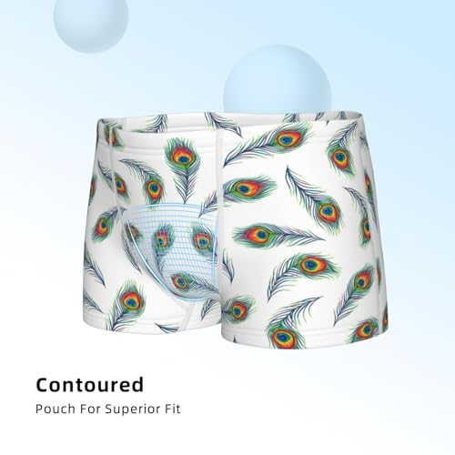 Boys' Cotton Boxer Brief Soft Underwear-Colorful Grass4