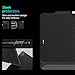 Spigen for iPad Pro 11 inch Case M4 (2024) with Pencil Holder, Enzo Aramid Aerocore Aramid Fiber Magic Keyboard Compatible, Black