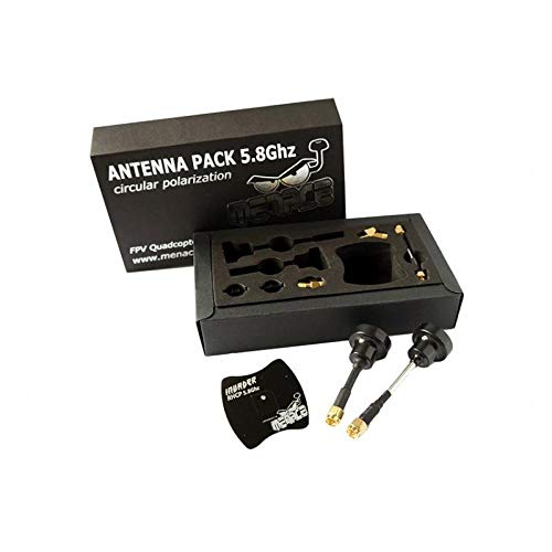 Menace RC Antenna Pack 5.8Ghz RHCP - Black