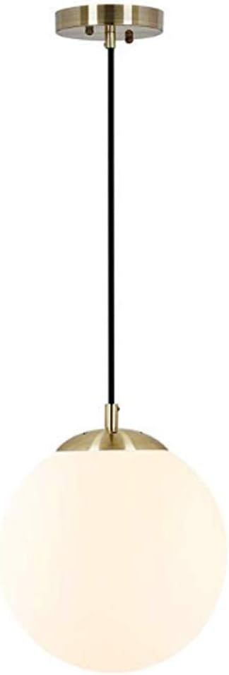 Globe Peiling Light with Brass Finish Stylish Modern Style Home Decoration Lighting Fixture, Adjustable Classic hanging pendant light, Lighting for Dining Modern Chandeliers
