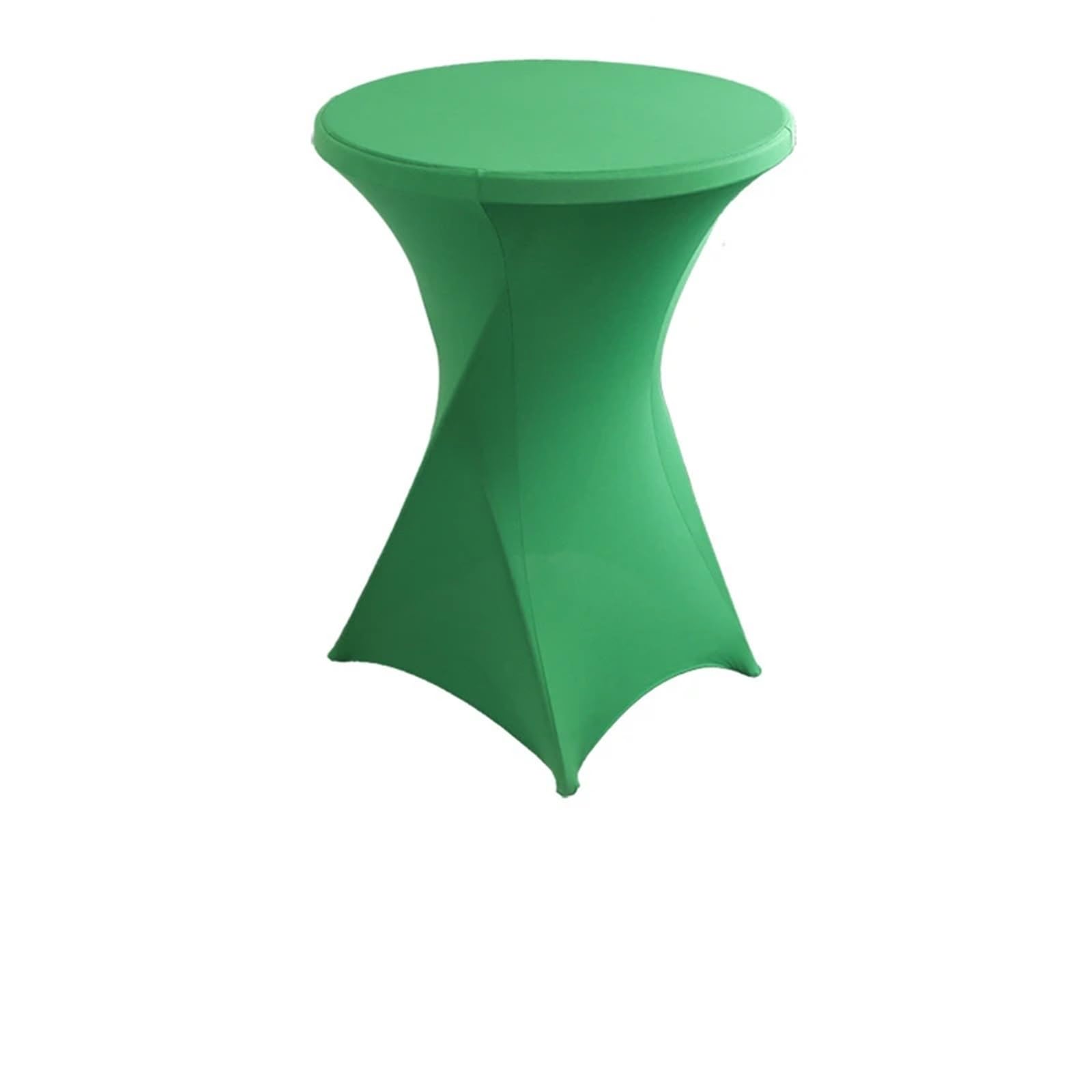 Nappe de table extensible verte pour décoration de buffet cocktail et mariage