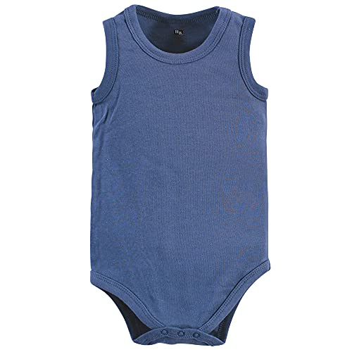 Image of Hudson Baby Unisex Baby Cotton Sleeveless Bodysuits
