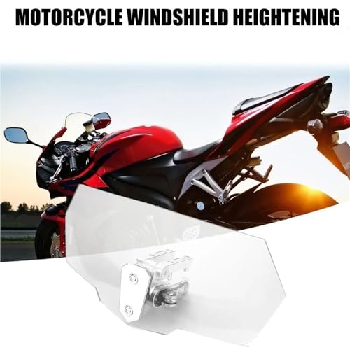 Carénage flyscreen moto : bulle de pare-brise modifié haut de gamme