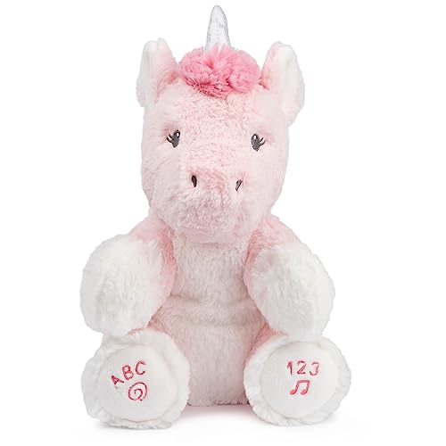 Gund Baby Alora The Unicorn Animated Plush, Singing Stuffed Animal Sensory Toy, Sings Abc Song And 123 Counting Song, Pink, 11” #TOP5