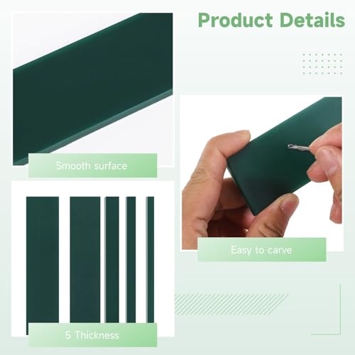 Cera de tallado para fundición de joyas y moldes artesanales verdes 4