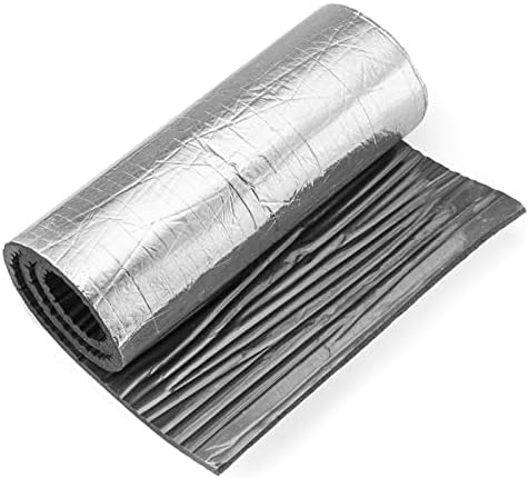 Mofun 394mil 3.2 sqft Car Engine Heat Sound Deadener Dampening Insulation Mat, Firewall Automotive Heat Deadener, Noise Sound Deadener, Waterproof Sound Proof Sticker 12" x 39"