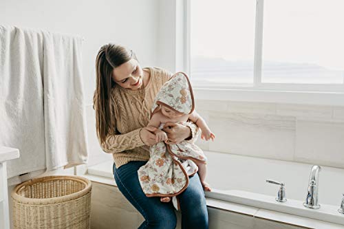 Image of Copper Pearl Hooded Bath Towels Premium Knit /Terry Cloth Baby Towels with Hood, Pockets, and Cool Designs - Great to Gift and Make Bath Time Fun - Baby Bath Towel, Ferra