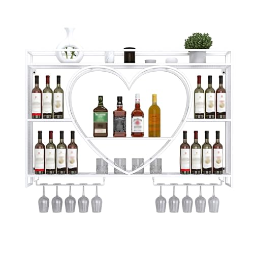 Étagère à vin murale à LED : le rangement parfait pour petits espaces