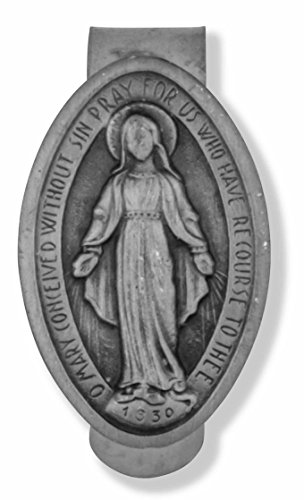 Miraculous Medal Visor Clip