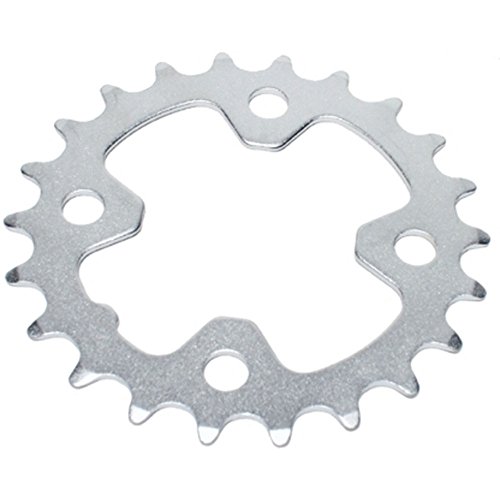 Shimano DEORE FC-M530 - Plato para Bicicleta (26 Dientes, 64 mm, Acero), Color Plateado