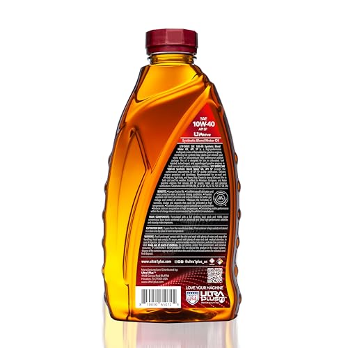 ULTRA 1PLUS SAE 10W-40 Synthetic Blend Motor Oil miniatura 2