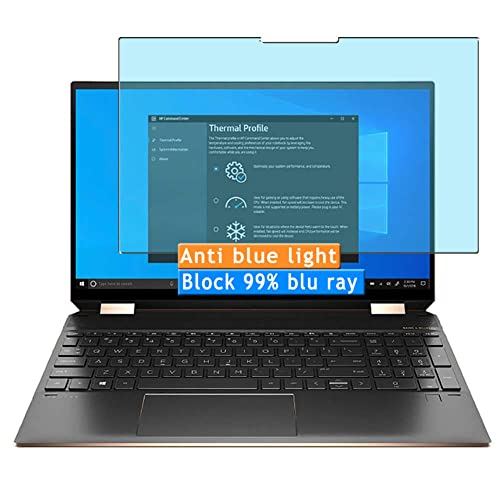 Vaxson 2 Unidades Protector de Pantalla Anti Luz Azul, compatible con HP Spectre x360 15-eb0000 2 in...