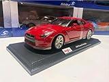 Maisto 2009 Nissan GT-R R35 Diecast Model Car, Red, 1:18 Scale