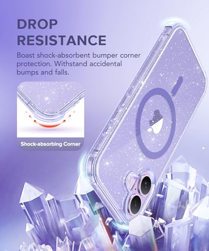 Coque à paillettes iPhone avec protection écran 9H et objectif